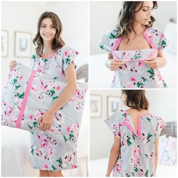 Baby Be Mine Mommy & Baby Set - Matching Labor & Delivery Maternity  Hospital Gown Gownie Maternity, Hospital Bag Must Have, Maternity Gown,  Hospital Gown with Baby Gown Set 