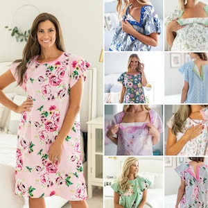 Gownies - Patient Hospital Gown / Perfect For Procedures, Surgery, Recovery & Treatments / Cheerful Prints / Unique Gift