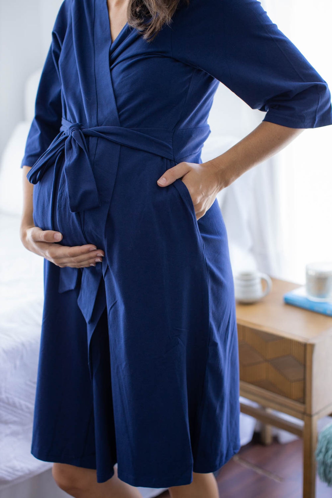 plus size labor and delivery robe