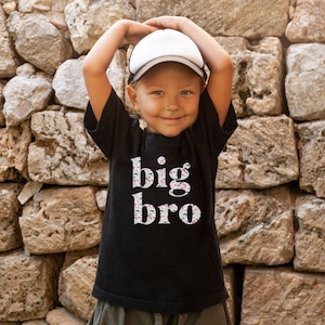 Big Brother Big Bro Boy T-shirt /Baby Be Mine Maternity / Ready To Ship / Big Brother Gift / Baby Shower Gift / Matches Olivia Collection