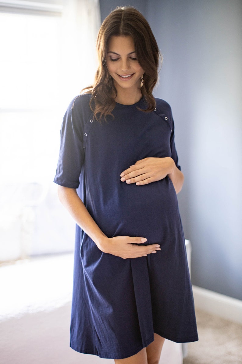 Maternity Labor Delivery Robe & Navy Delivery Labor Hospital Etsy