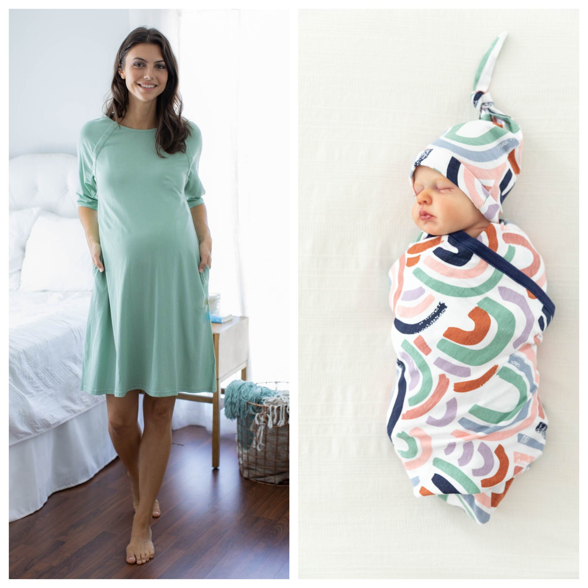 nursing labor and delivery gown