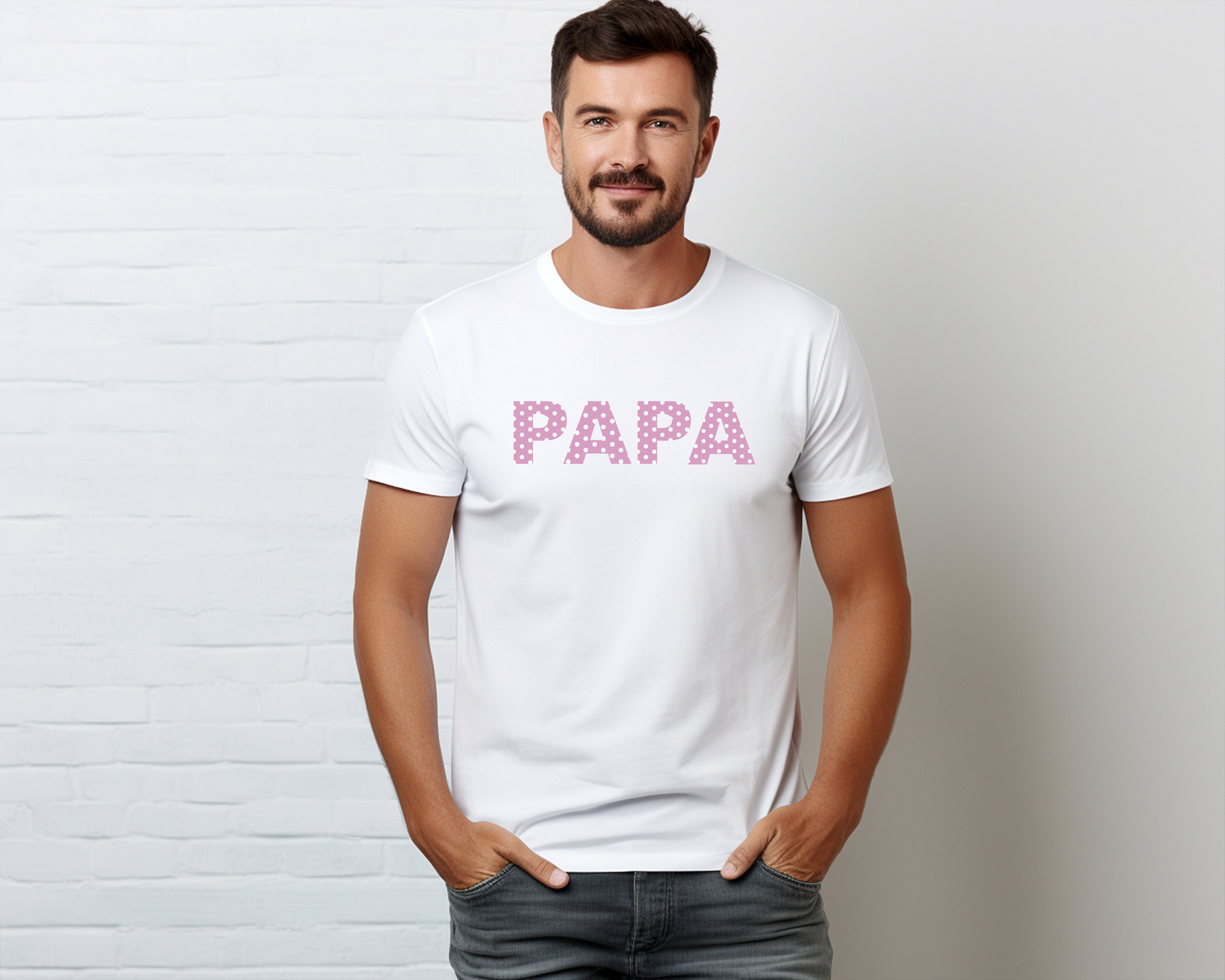 Papa Dad T shirt for the New Daddy Daddy Baby Shower Gift Baby