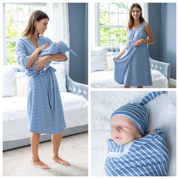 mommy and me labor gowns