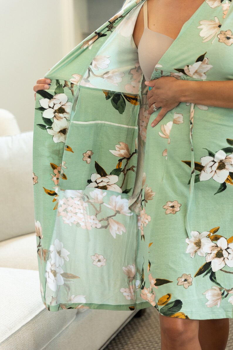 Post Surgery Recovery Robe / Mastectomy Breast Cancer / Etsy