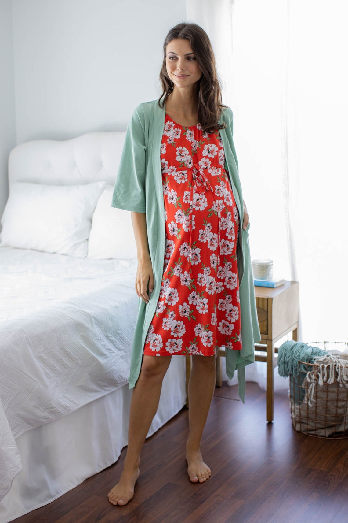 labor and delivery robe and gown