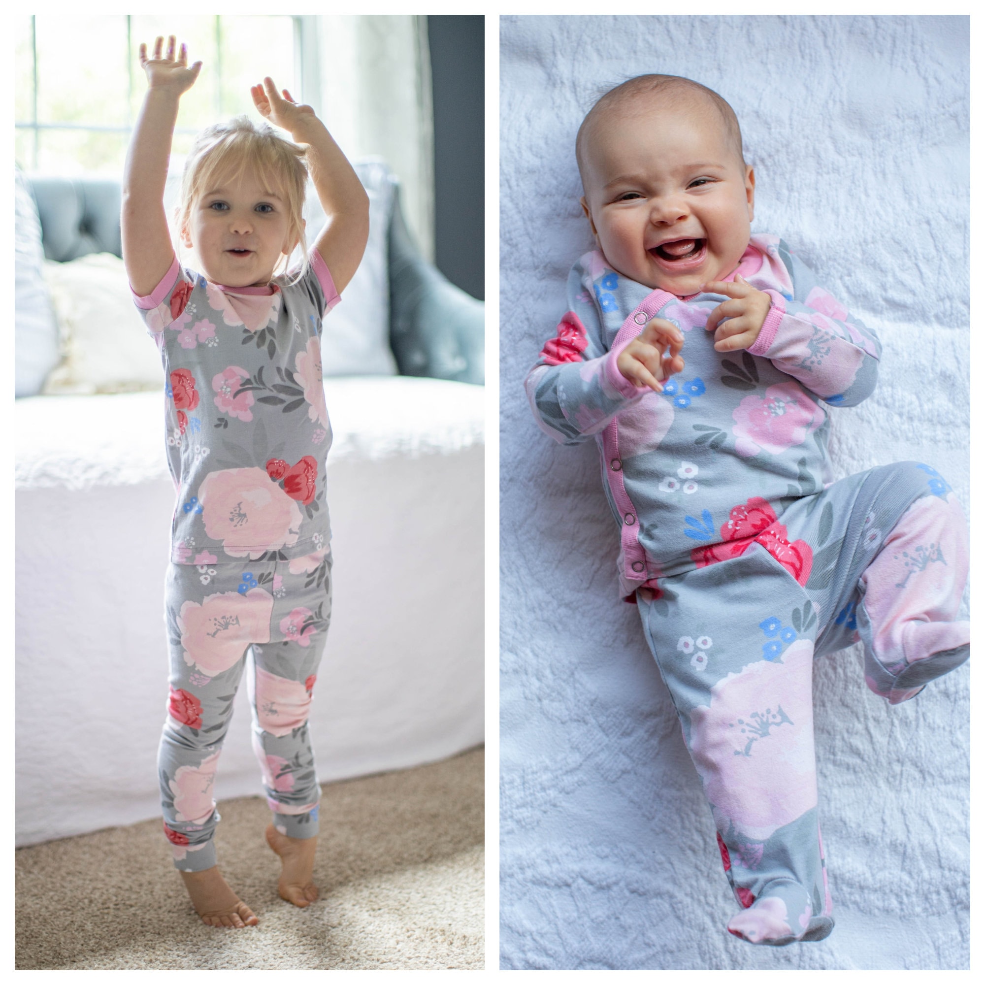 Peignoir pour maman et pyjama grande soeur pour fille ensemble de  couvertures assorties pour bébé fille / peignoir pour accouchement / bébé  Be Mine / jusqu'à 8 ans Charlotte -  Canada