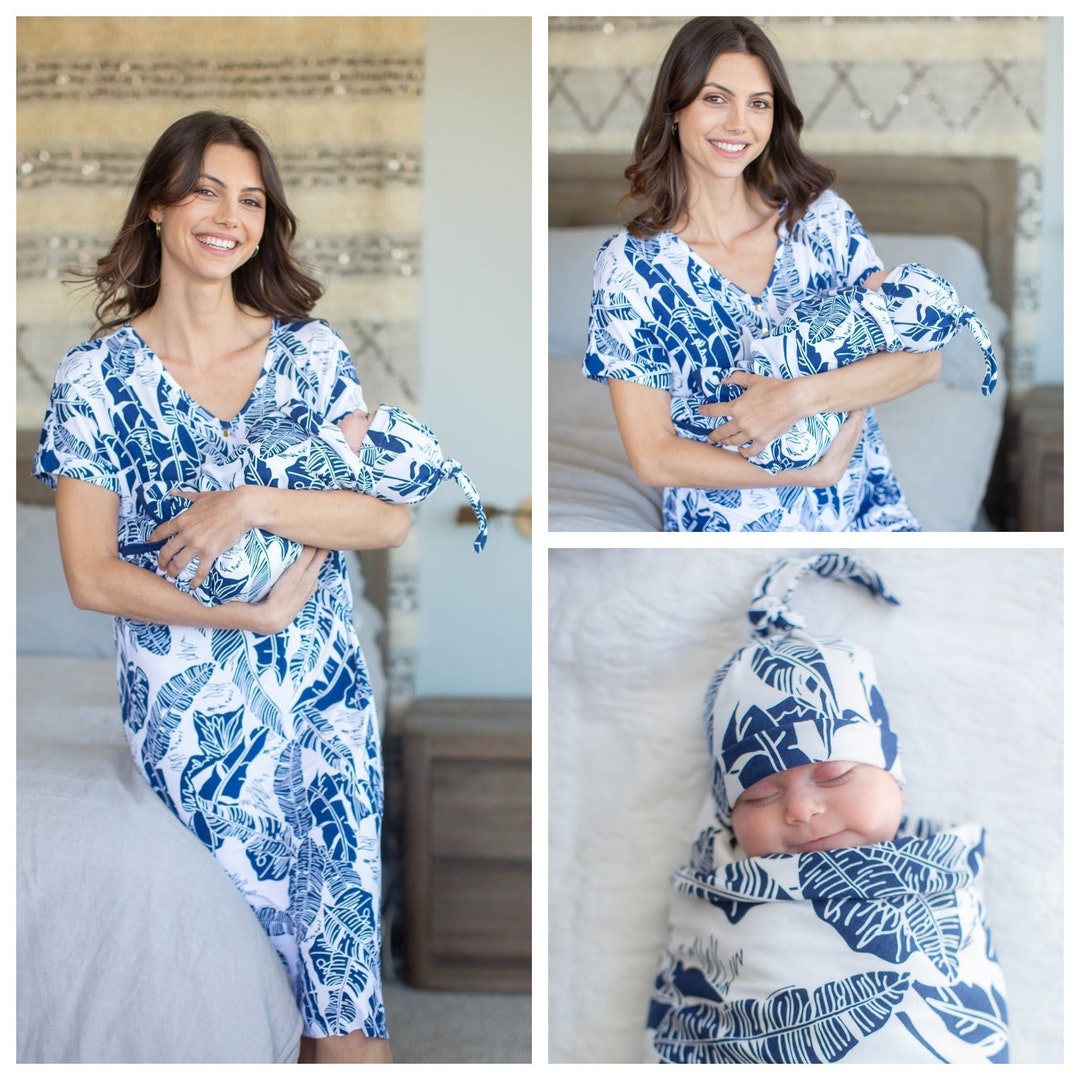 Serra 2 in 1 Maternity Nursing Nightgown