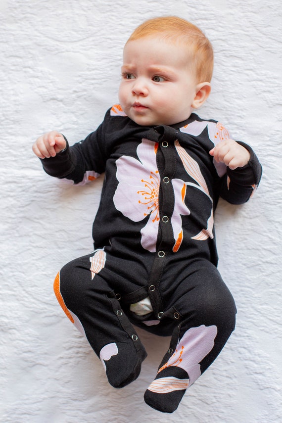 Footed romper hot sale baby
