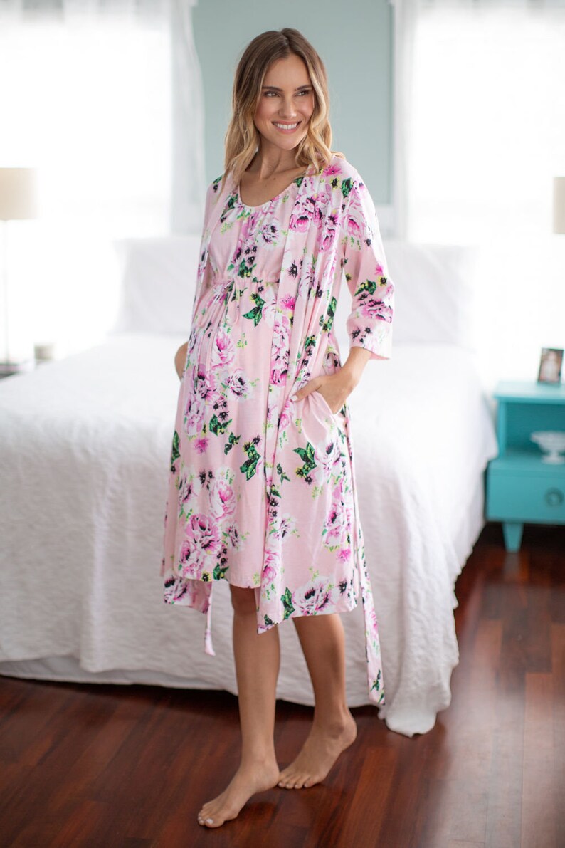 Maternity Delivery Labor Nursing Robe & Labor and Delivery Etsy