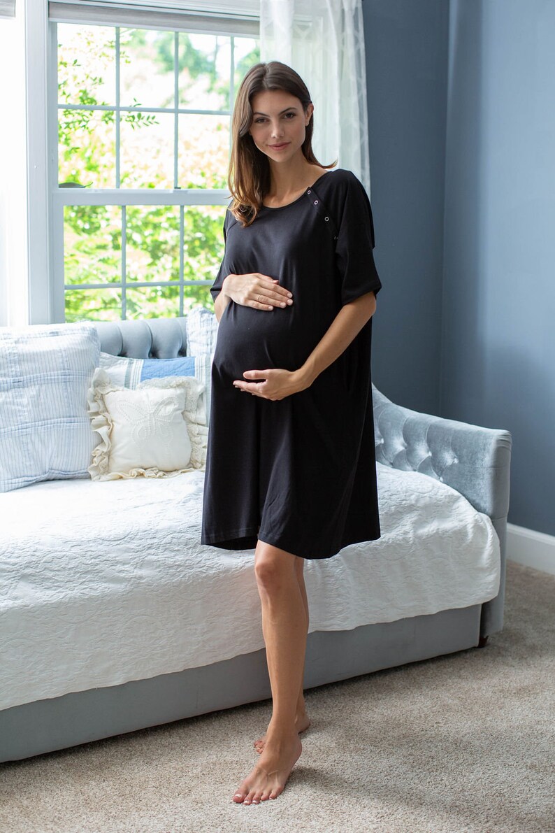 maternity labor and delivery gown