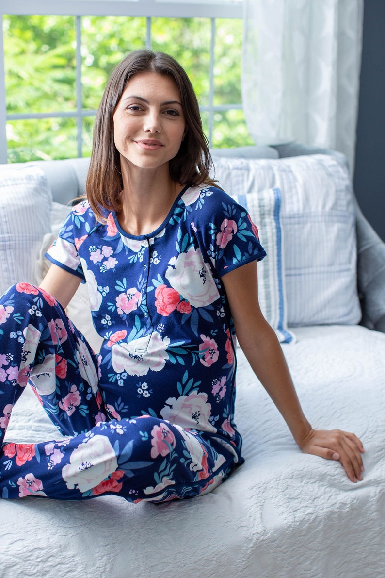 Nursing Pajamas Best Pajamas For Hospital After Delivery Pajamas
