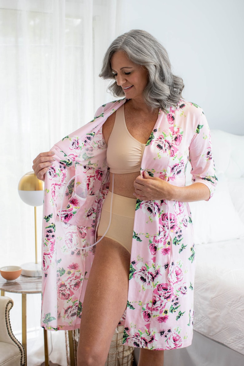 Post Surgery Recovery Robe / Mastectomy Breast Cancer / Etsy Australia
