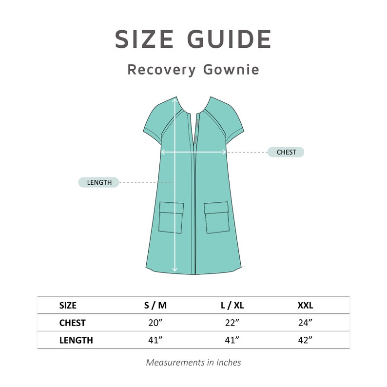 Post Surgery Recovery Hospital Gown / Mastectomy / Breast Etsy