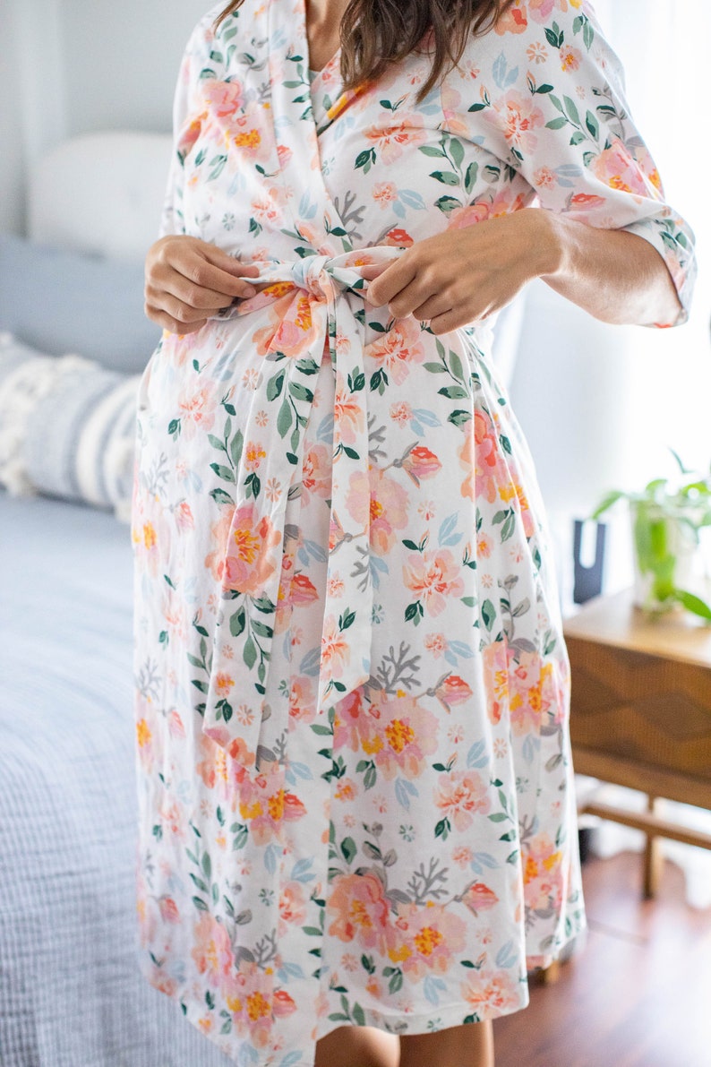 plus size labor delivery gown