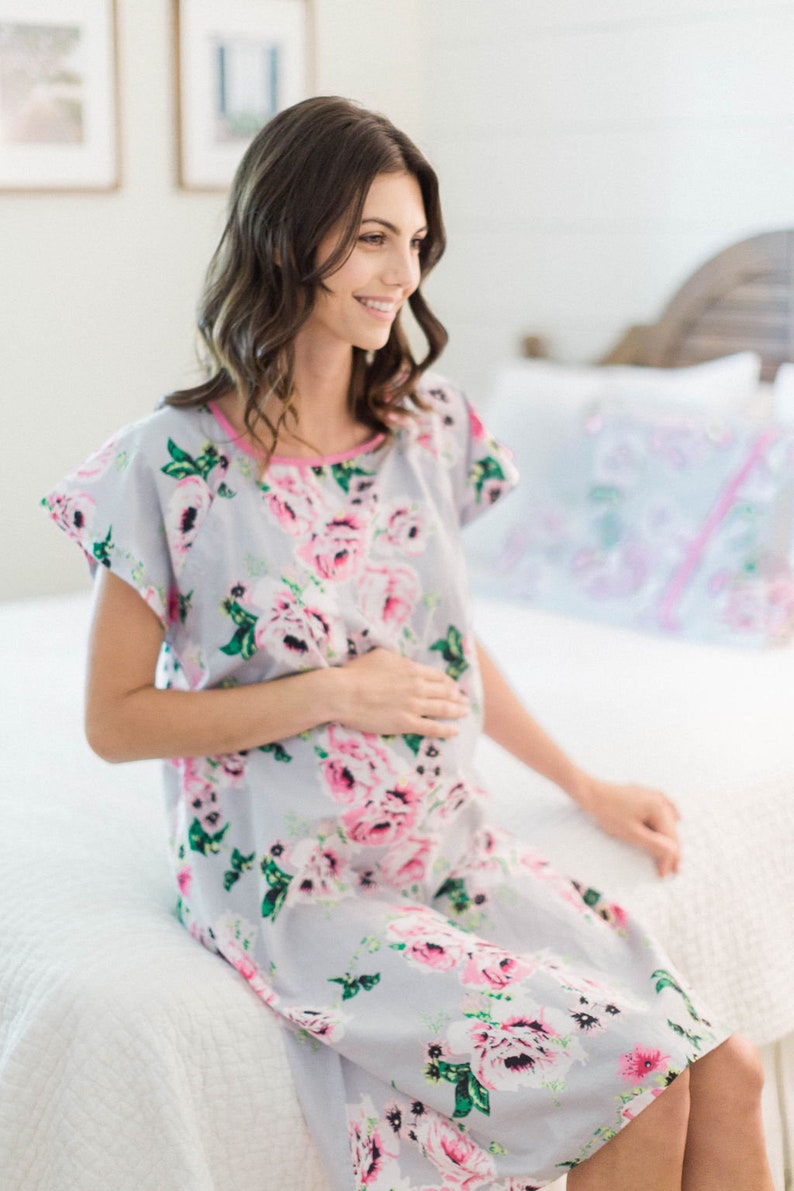 maternity labor gown