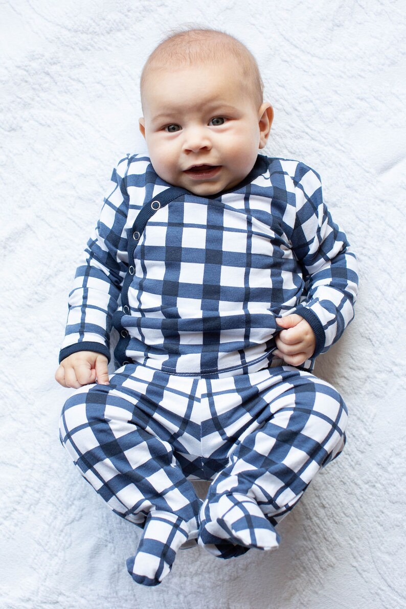 matching robe and newborn outfit