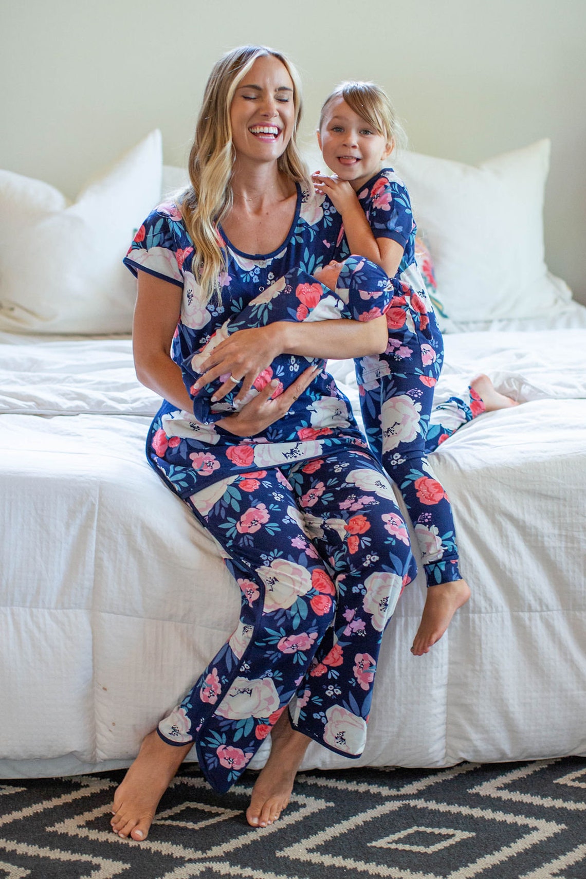 Annabelle Maternity Nursing Pajamas & Big Sister Pajamas and Etsy