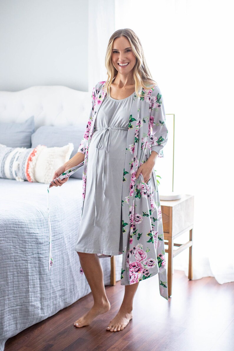 mommy and me labor and delivery gown
