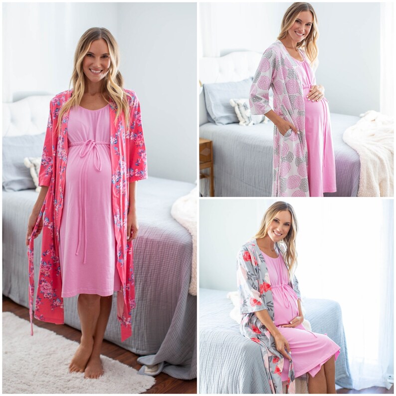 3 in 1 labor and delivery gown