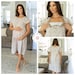 Maternity Labor Delivery Hospital Gown GOWNIE / By Baby Be Mine /Baby Shower Gift /Hospital Bag Must Have /Monogramming available /Brooklyn 