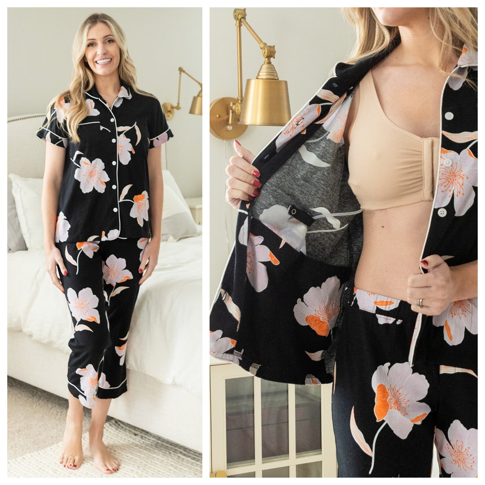 Post Surgery Recovery Pajamas / Mastectomy / Breast Cancer / Etsy UK