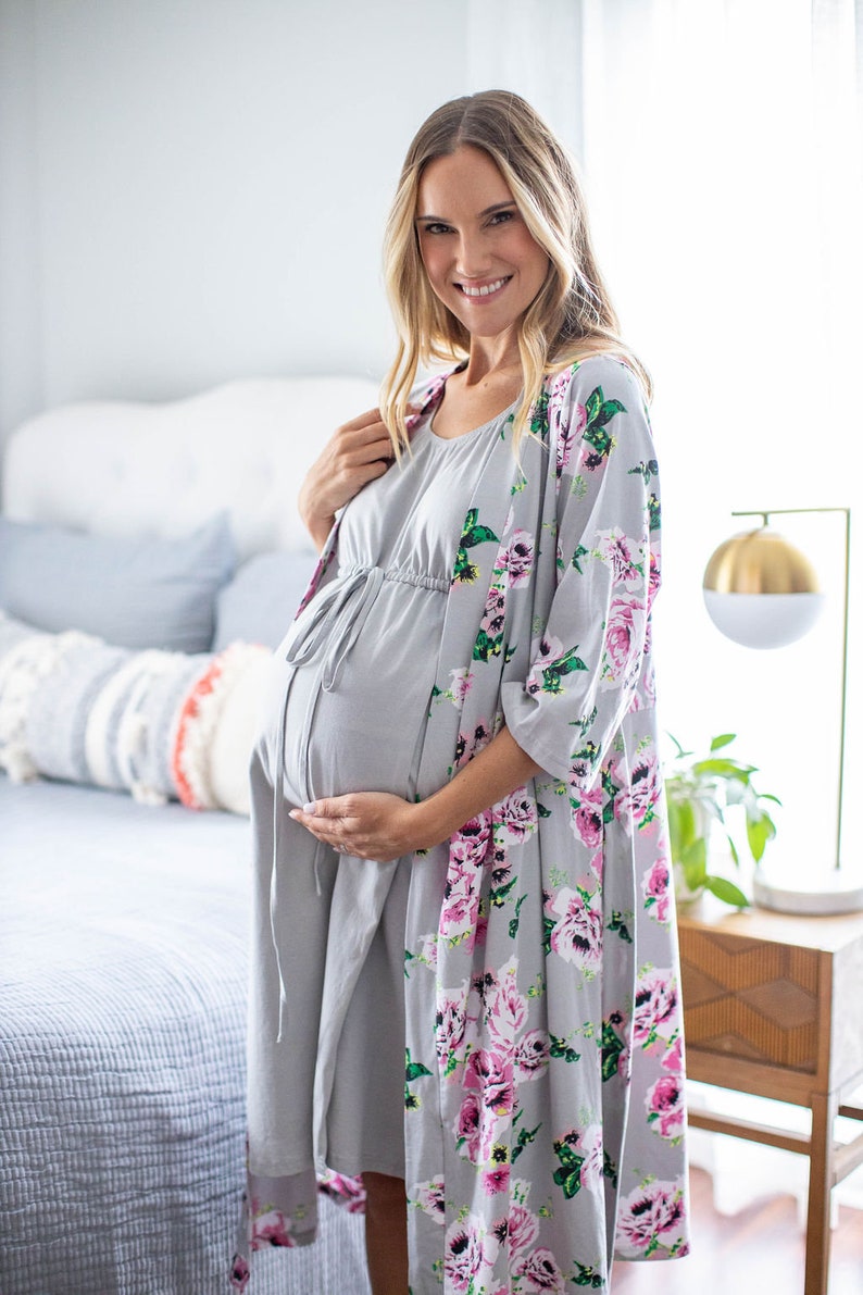 mommy and me labor and delivery gown