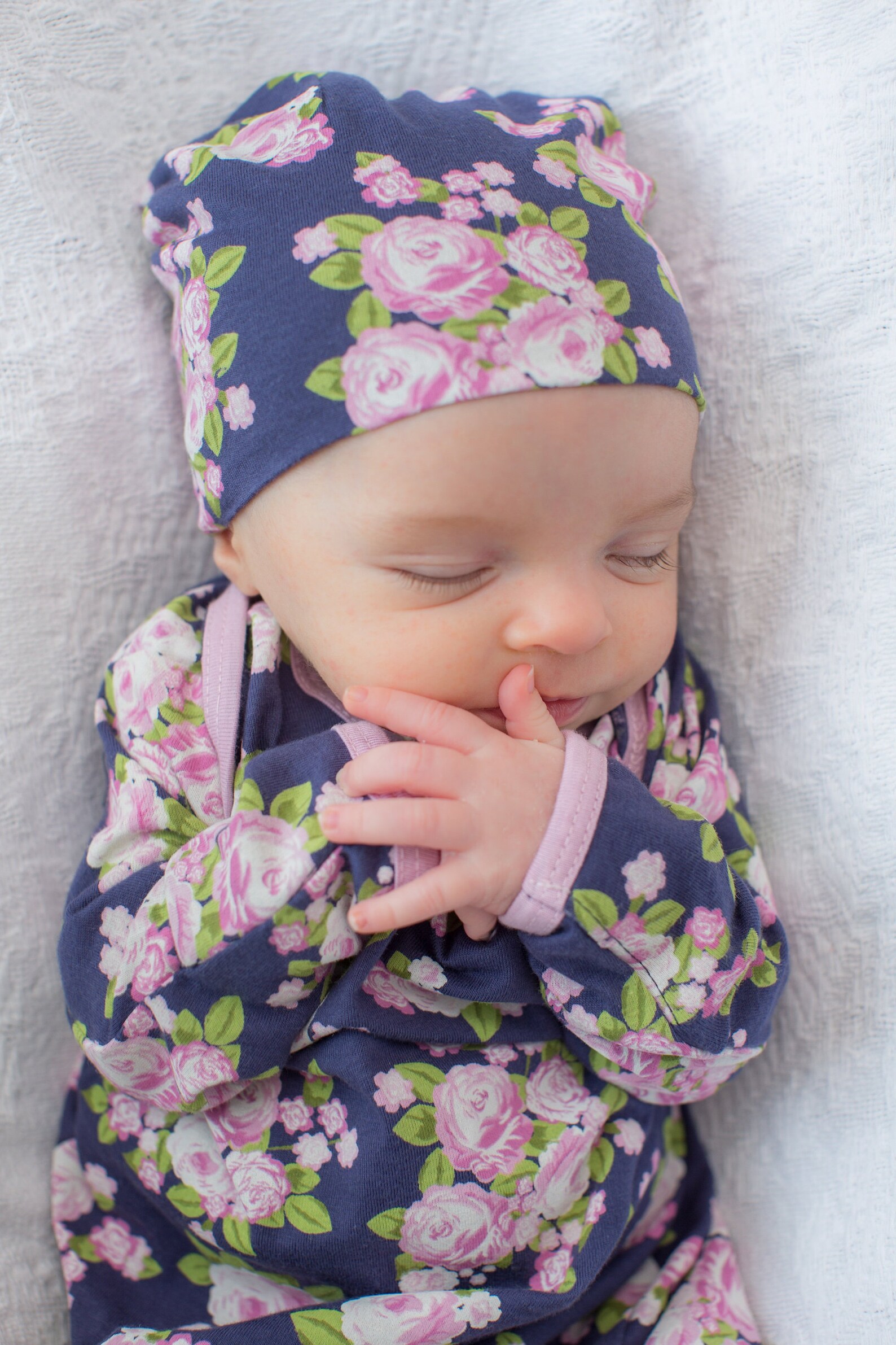 2 Pc. Set eve Floral Newborn Baby Girl Receiving Gown & Etsy