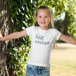 Big Brother Boy or Big Sister T-shirt /Baby Be Mine Maternity / Ready To Ship / Baby Shower Gift / Matches Charlotte Collection image 4