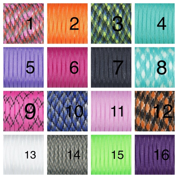 West Coast 550 Paracord - 100 Feet Of Strong Tactical Rope In Multiple Colors