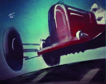 70 Anniversary F1 Grand Prix Poster