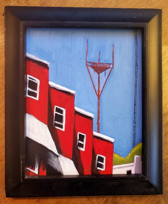 Bawlmer -- TV Hill & Row Houses Painting