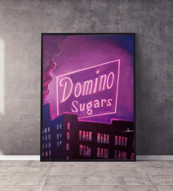 Domino Sugars, giclée of iconic Baltimore inner Harbor signage at 30" x 40"