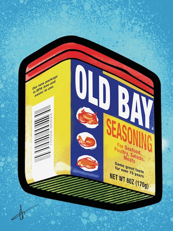 Old Bay Poster Print