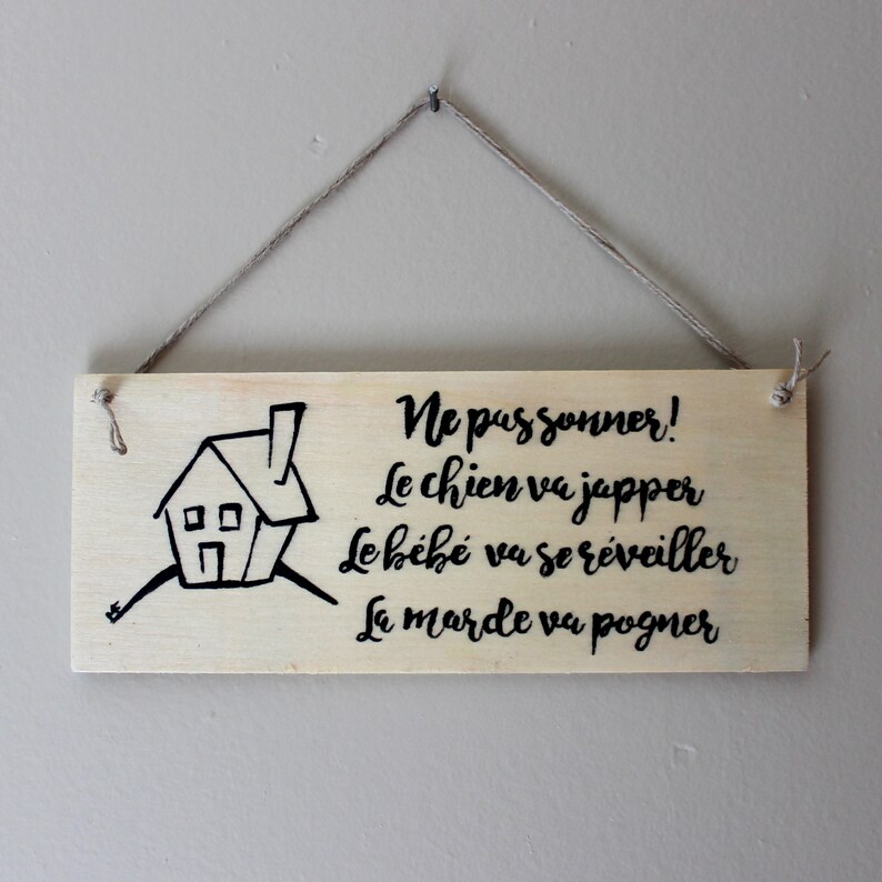 Door Poster Door Plaque Hand Painted Decorative Panel Ne Pas Sonner Triskel Door Hangers Home Living Phiat Lemonjelly Gr