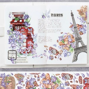 Mood Tape - Paris Iris Decoration Tape - PET Tape