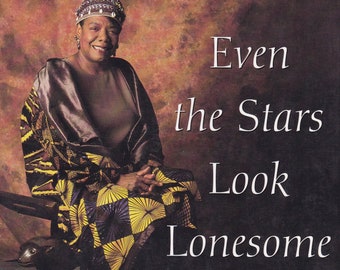 Even The Stars Look Lonesome by Maya Angelou. 1998 Paperback In Very Good/Like-New Condition. Biography, Caged Bird.