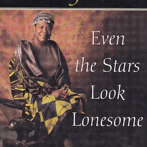 Even The Stars Look Lonesome by Maya Angelou. 1998 Paperback In Very Good/Like-New Condition. Biography, Caged Bird.