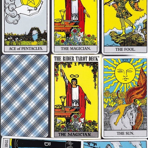 Single Tarot Cards Etsy