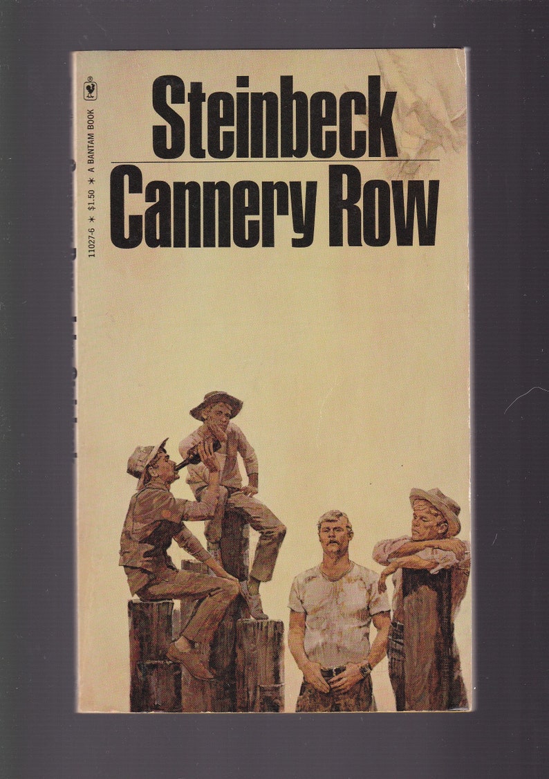 Cannery Row by John Steinbeck. Bantam 1977 Paperback In Very | Etsy