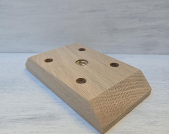 Table Leg Mounting Cleats for Single Leg