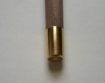 Mid Century Brass Caps For Table Legs, Brass Tapered Ferrules, furniture leg ferrules