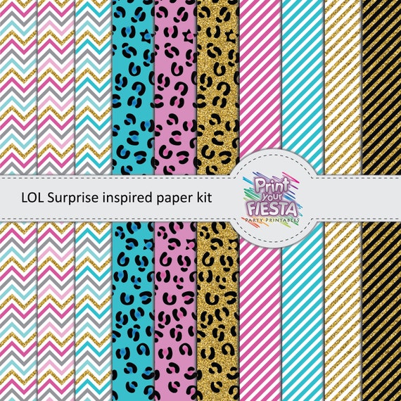 lol surprise digital paper