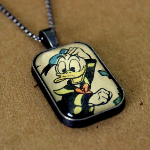 Donald Duck Disney Comic pendentif