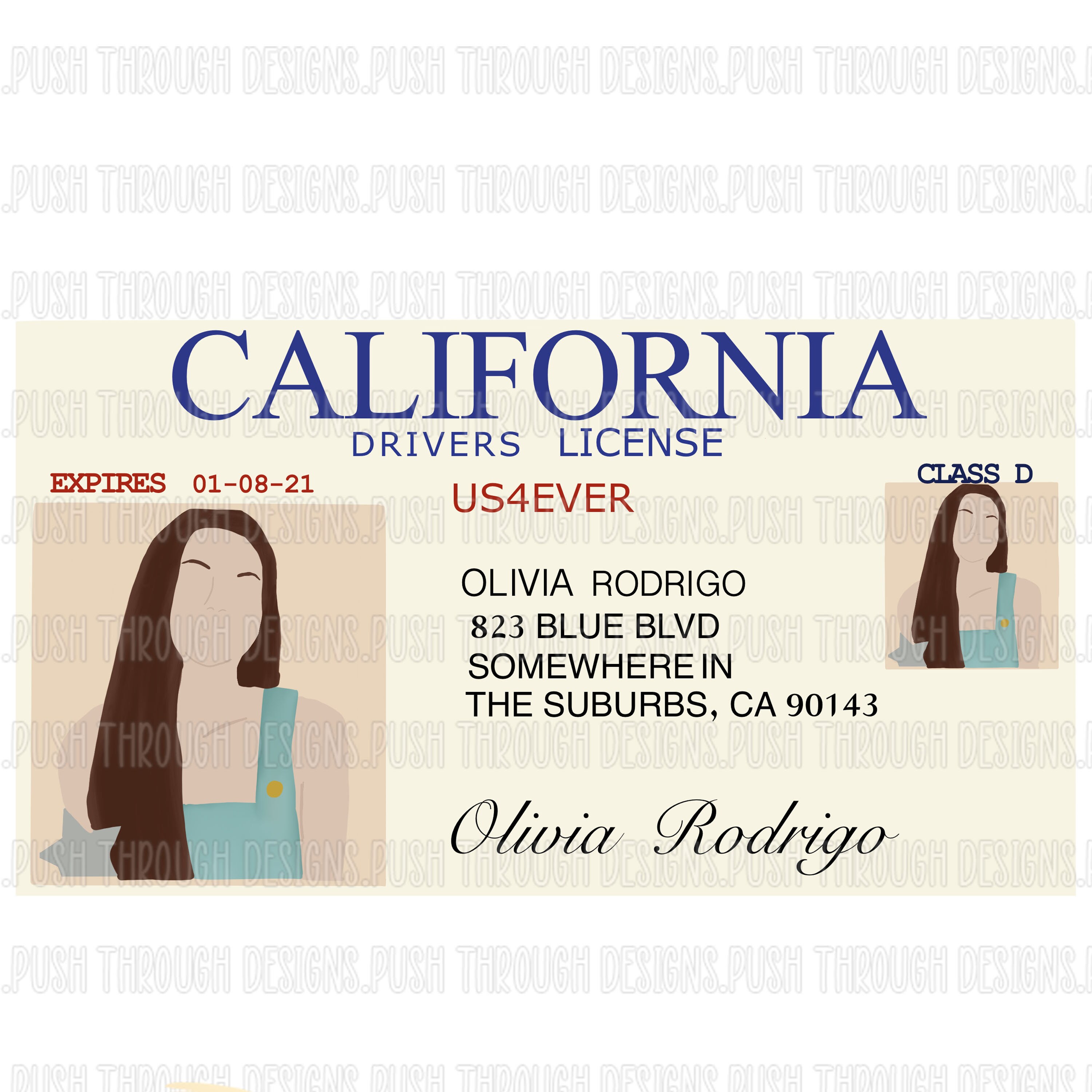 olivia rodrigo shirt in driver's license