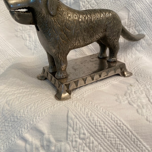 Vintage Dog Nutcracker Cast Iron