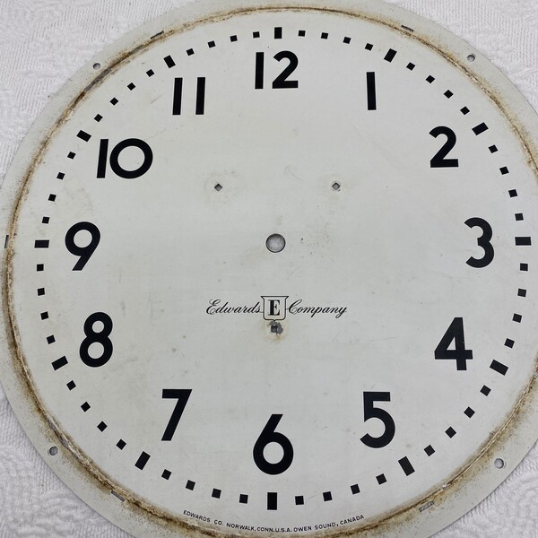 Vintage Clock Face Etsy