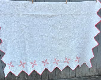 Hand Stitched Vintage Quilt