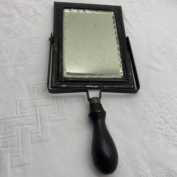 Metal Hand Mirror Etsy