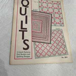 5 Vintage Quilt Books and Lap Quilting Templates Colonial Patterns - Etsy